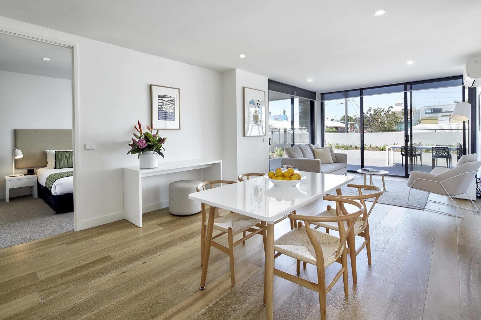 381克雷蒙公寓式酒店 墨尔本 外观 照片 A typical apartment interior